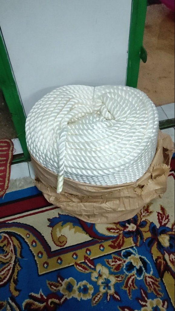 Tambang Sutra Lembut GSB Khusus Roboh Sapi (10meter)